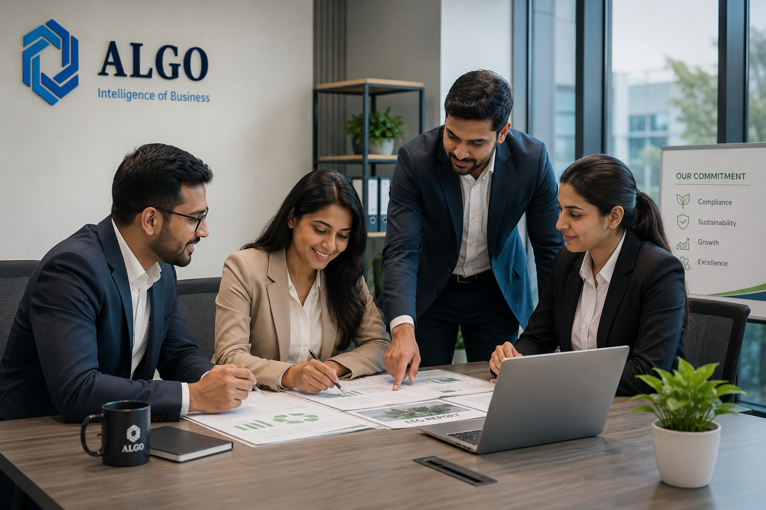 ALGO Shares advisory team at work
