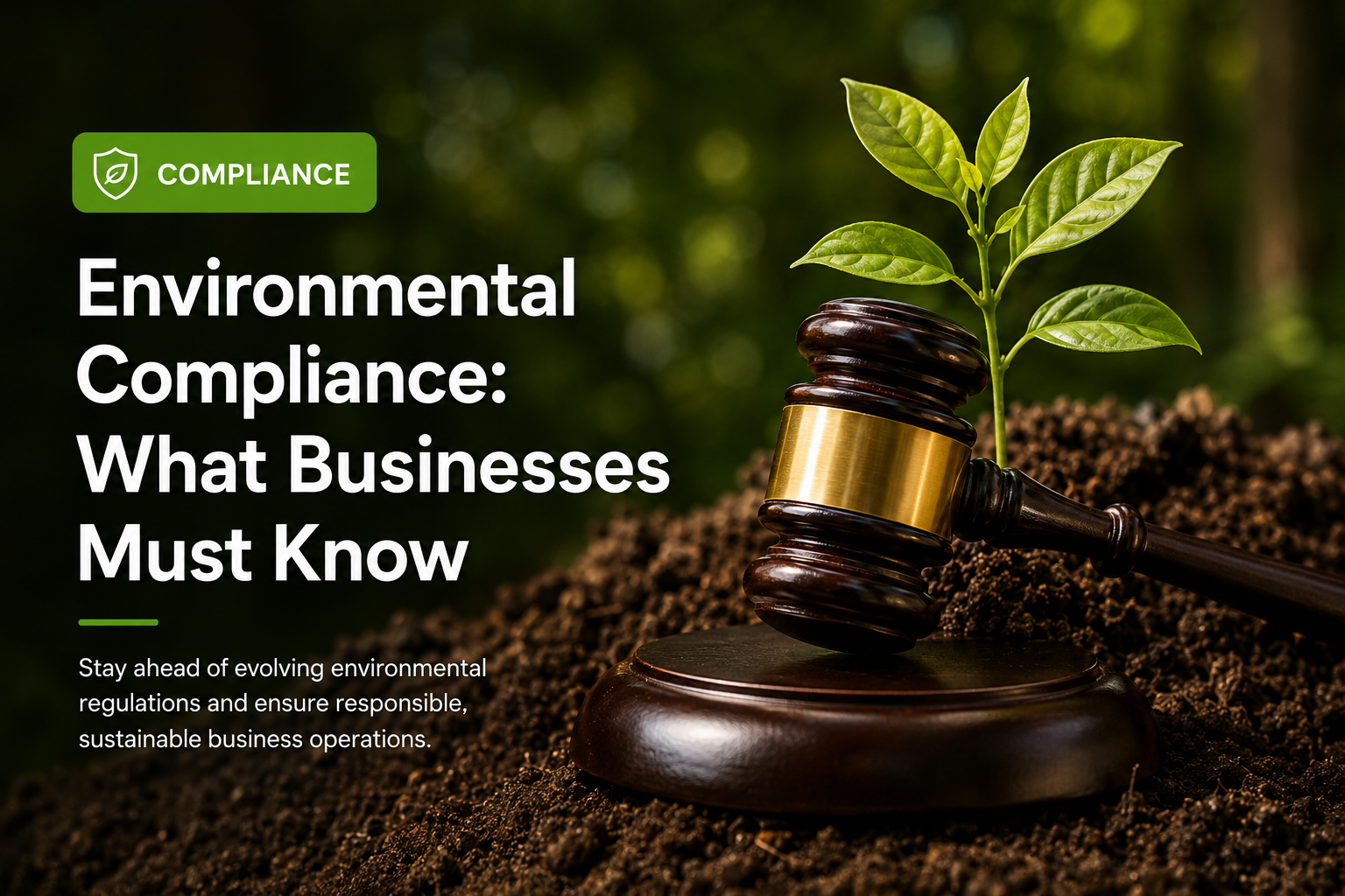 Environmental Compliance: What Businesses Must Know visual