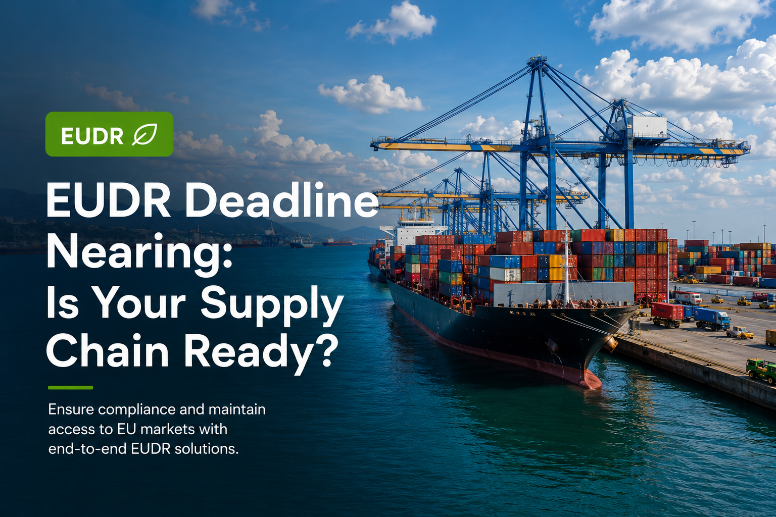 EUDR Deadline Nearing: Is Your Supply Chain Ready? visual